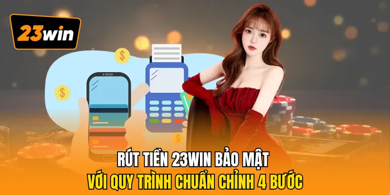 Rút tiền 23WIN Bảo Mật Với Quy Trình Chuẩn Chỉnh 4 Bước